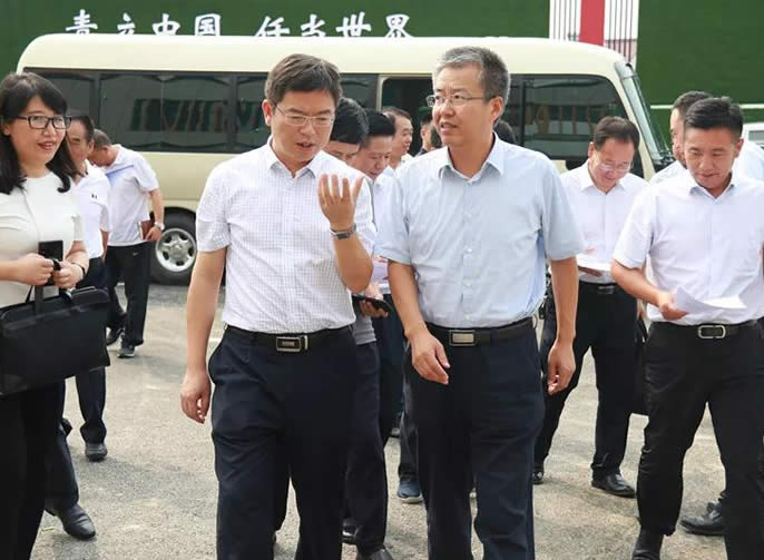 【漢中東辰】陳曉勇副市長一行視察漢中東辰外國語學校